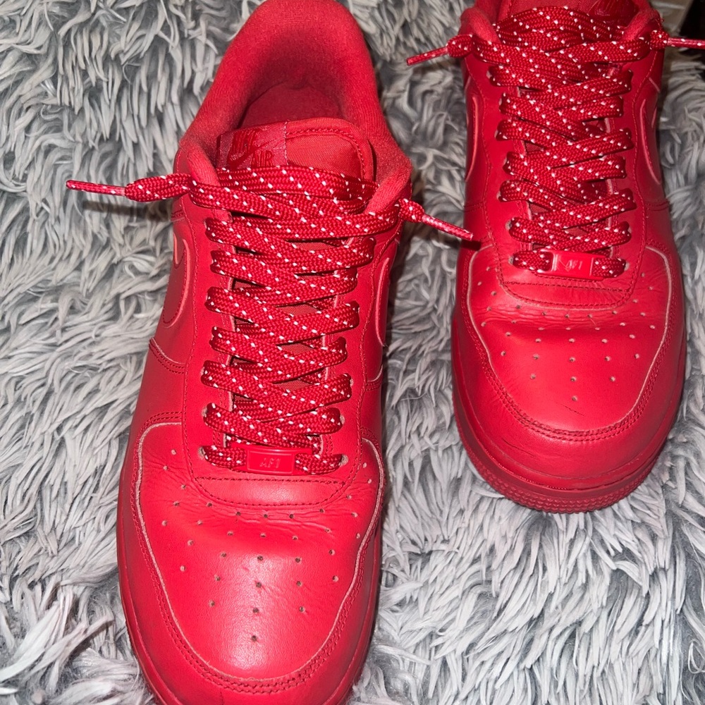 Red Athletic Sneakers
